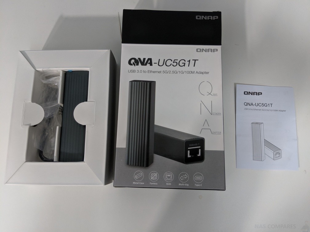 QNAP QNA-UC5G1T USB-to-5Gbe Adapter Hardware Review – NAS Compares