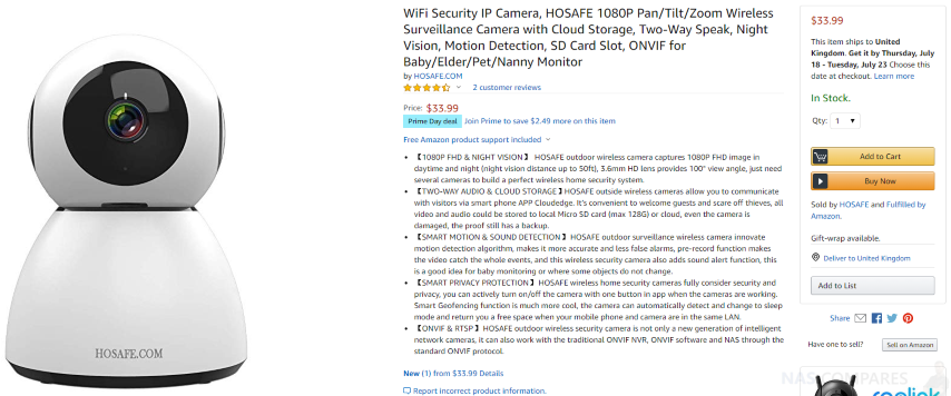 Ip camera hot sale reviews 2019