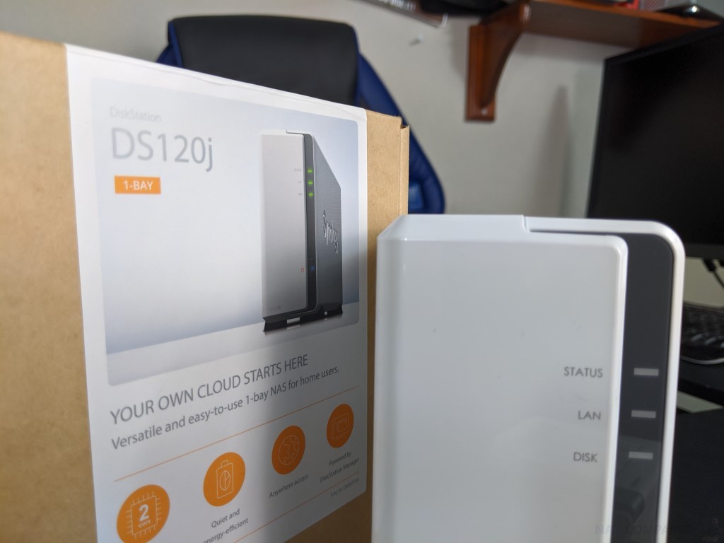 Synology 1 Bay NAS DiskStation DS120j (Diskless)