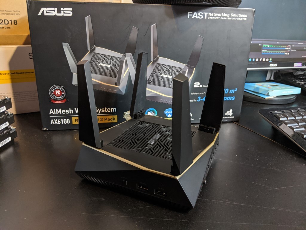 ASUS RT-AX92U WiFi 6 Mesh Review – NAS Compares