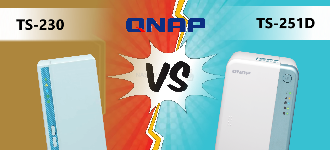 QNAP TS-251D and TS-230 2-Bay NAS Comparison – NAS Compares