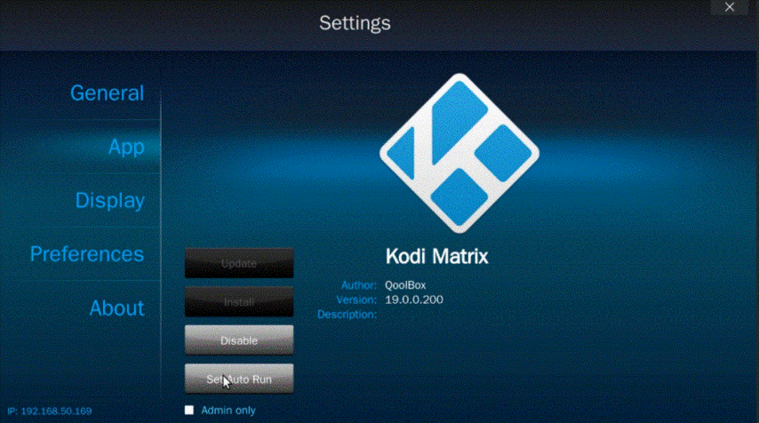 kodi unable to create gui remote desktop