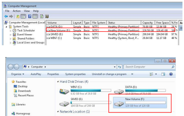 how to reformat hard drive connected with raid