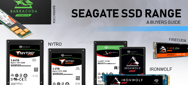 Globus sende damp Seagate SSD Buyers Guide – Barracuda, FireCuda, Ironwolf and Nytro  Difference – NAS Compares