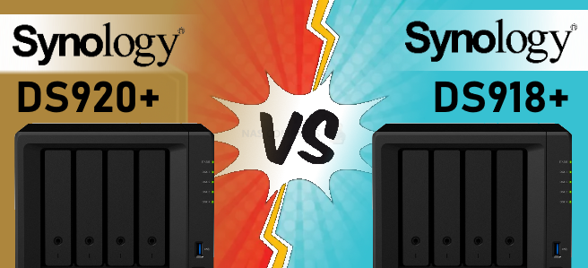 Synology DS920+ vs DS918+ NAS Drive Comparison – NAS Compares