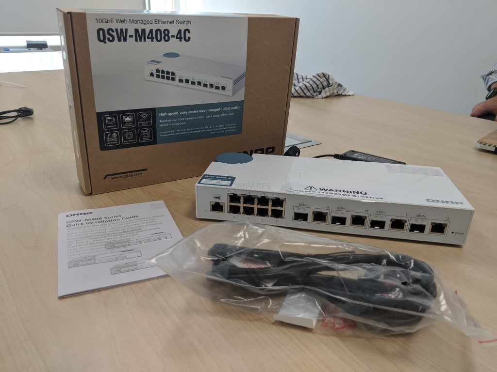 QNAP QSW-M408-4C Hardware Review of the 10Gbe Managed Switch – NAS