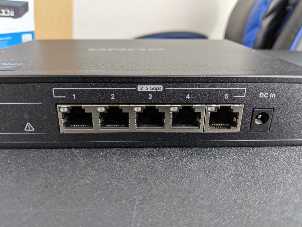 QSW-1105-5T, Instantly upgrade your network to 2.5GbE connectivity