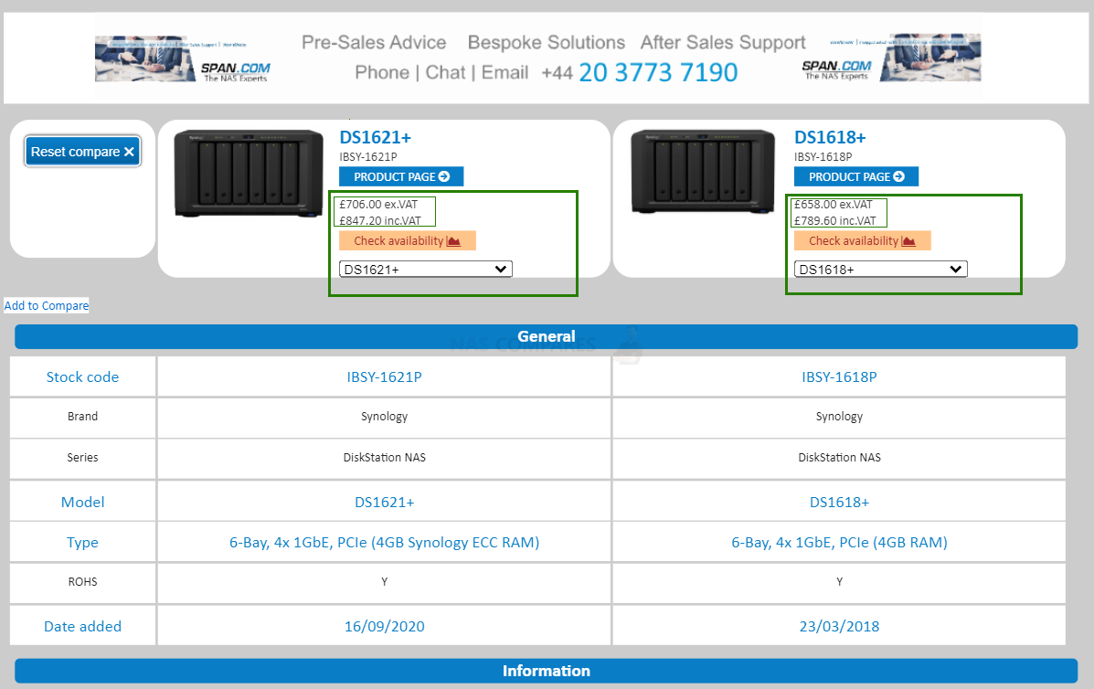 DiskStation® DS1621+