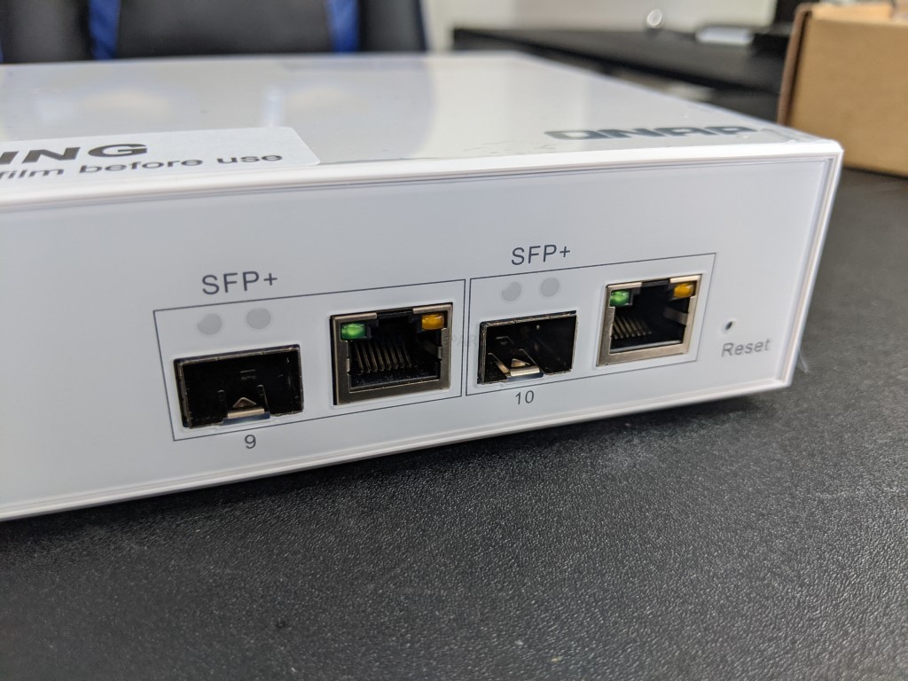 QNAP QSW-M2108-2C Managed Switch Review – NAS Compares