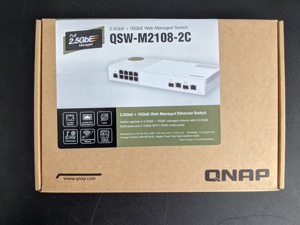 QNAP QSW-M2108-2C Managed Switch Review – NAS Compares