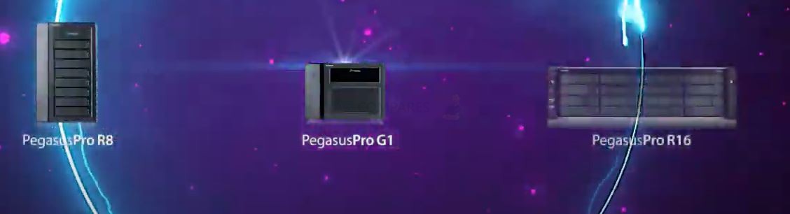 PegasusPro Thunderbolt NAS Collaborative Video Editing