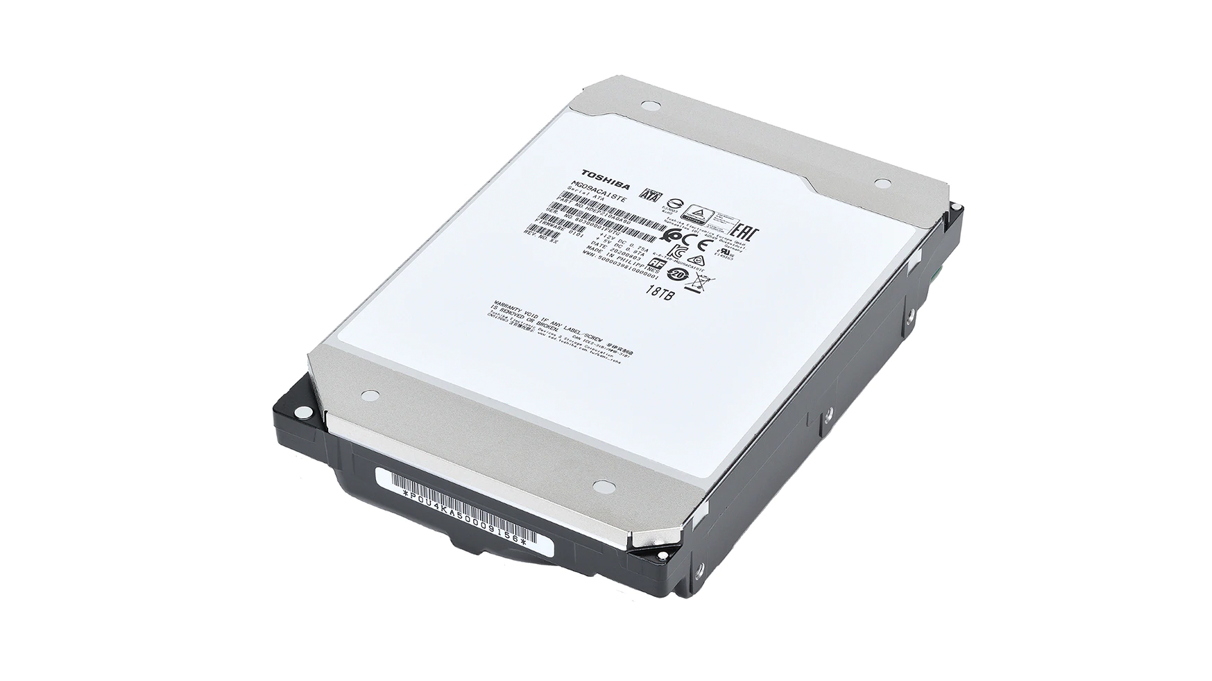 Toshiba Announces 18TB MG09 Series Hard Disk Drives