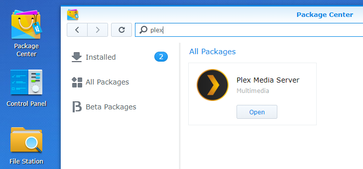 How to set up Plex on Synology and move files from external drives