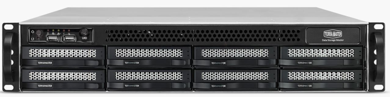TerraMaster release U8-522-9400 8-bay rack with Intel I5 9400