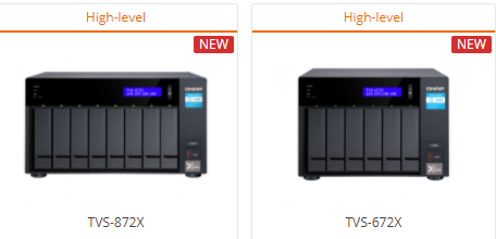 Qnap release TVS-672X and TVS-872X core i3 NAS for Plex and video editing