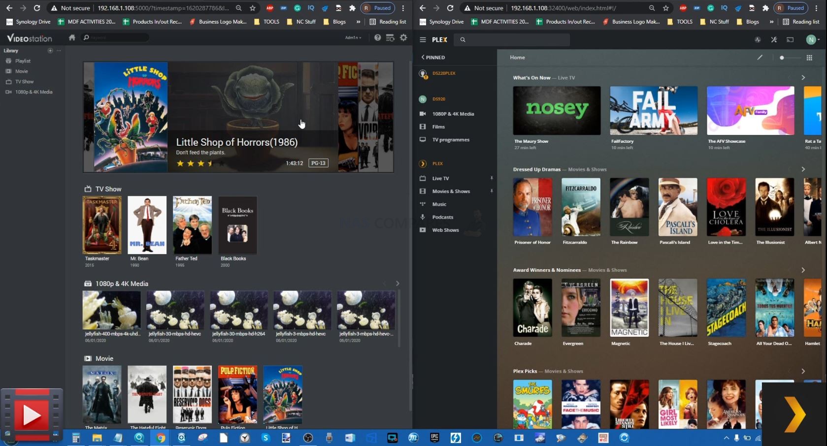 plex media server vs plex media player