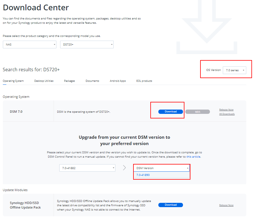 exfat access synology download