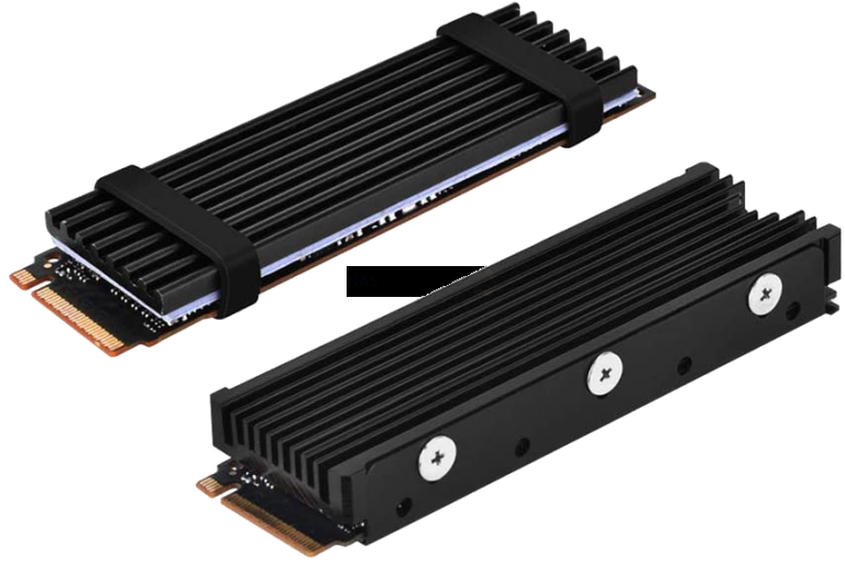 Compatible heatsink for Crucial P5 Plus SSD on PS5 NAS Compares