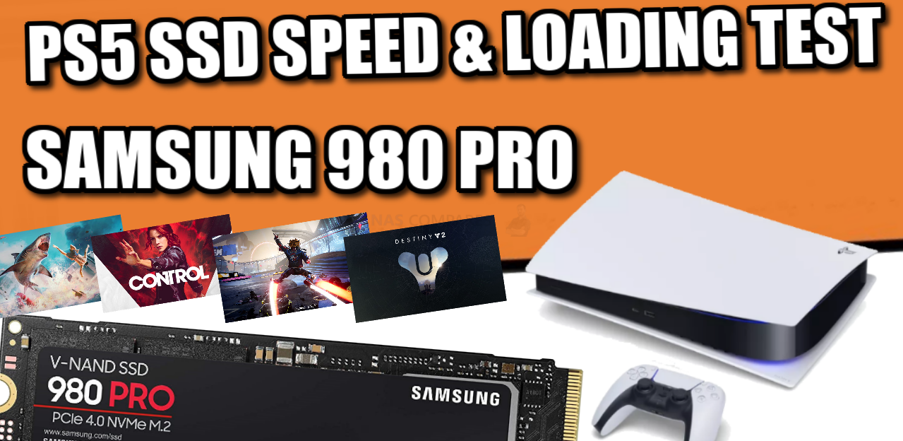 Samsung 980 Pro SSD with heatsink PS5 and PC gaming upgrade