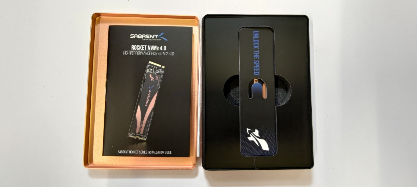 How to install Sabrent Rocket NVMe SSD 