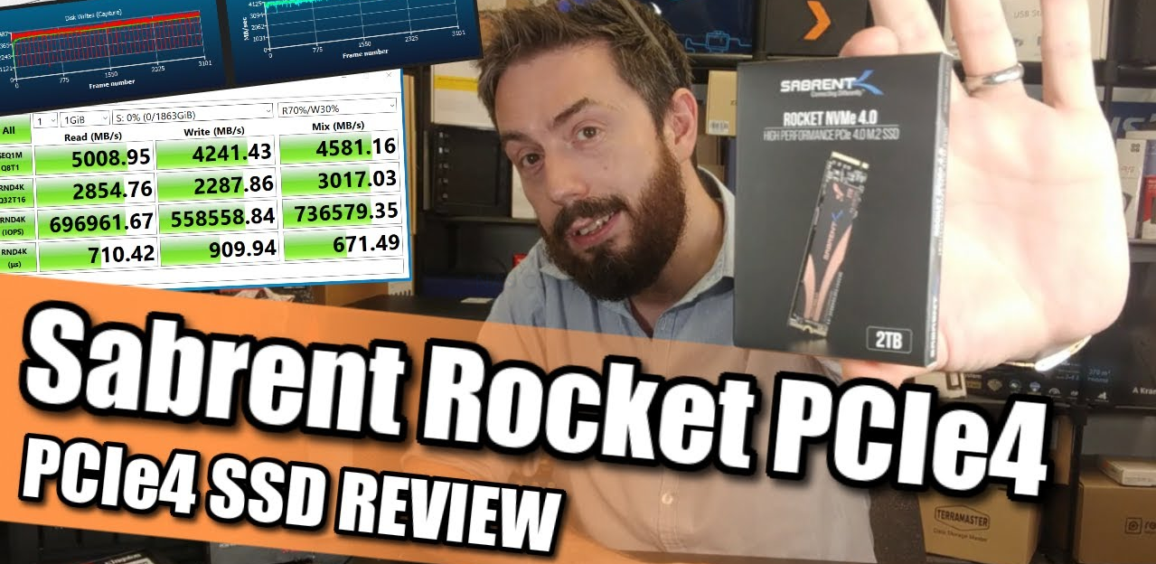 Sabrent Rocket PCIe Gen3 SSD Review 