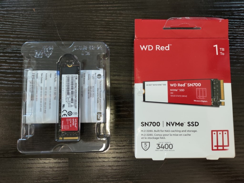 Disque SSD NVMe™ pour NAS - WD Red™ SN700 NVMe™ SSD, 500Go