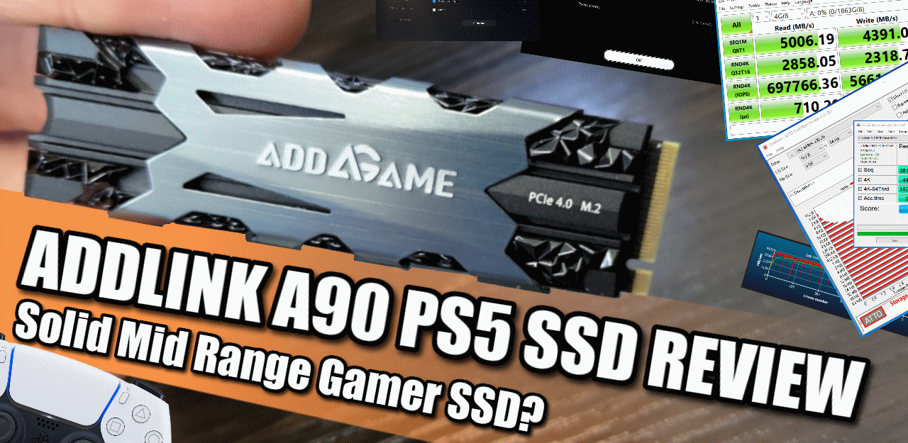 Addlink A90 PS5 SSD Review – NAS Compares