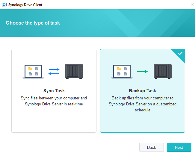 3 Way Cloud Synchronisation between a PC-Cloud-NAS