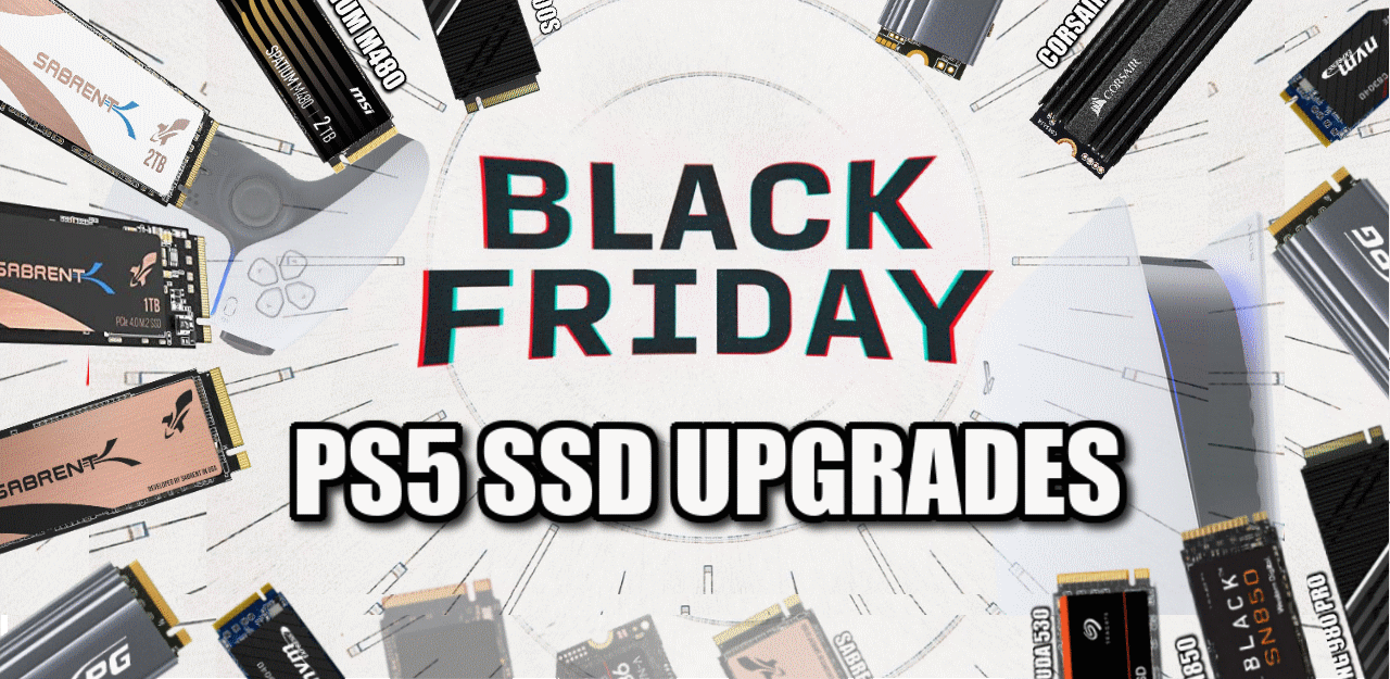 Black Friday 2023 – PS5 Compatible SSDs and Heatsinks – NAS Compares