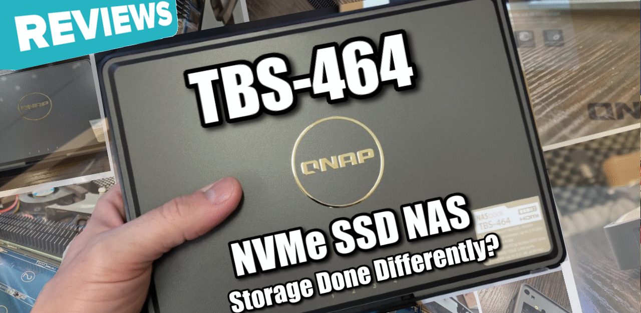 TBS-464 NVMe SSD – Storage Done Differently? – NAS Compares