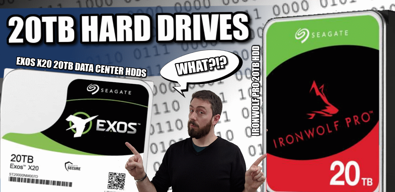 New Seagate 20tb Ironwolf Pro And Exos Hard Drive Revealed Nas Compares