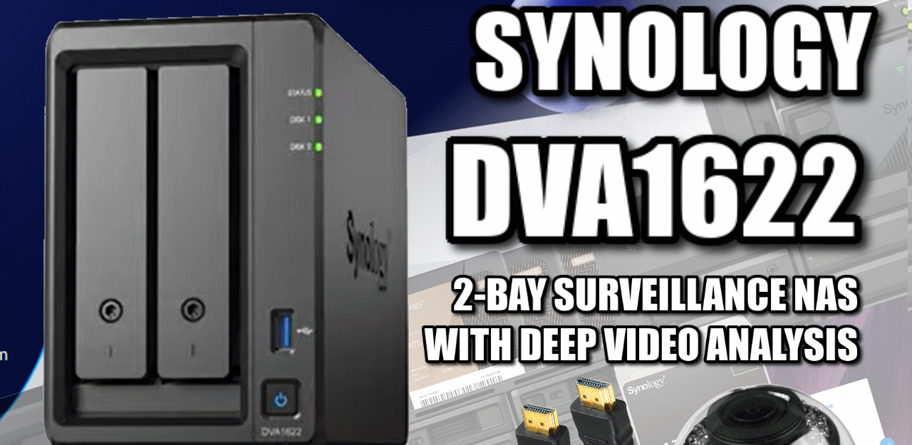 Synology DVA1622 Review:Face Detection, Licences Plates, People Counting  and More! 