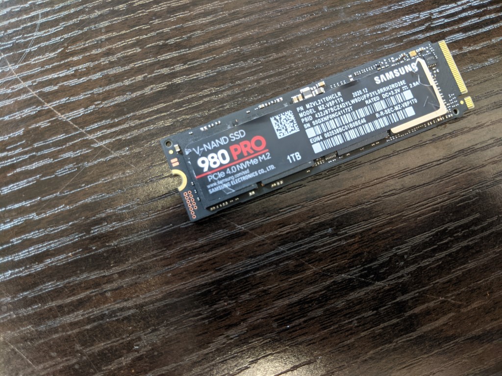 Samsung 980 1TB NVMe SSD review