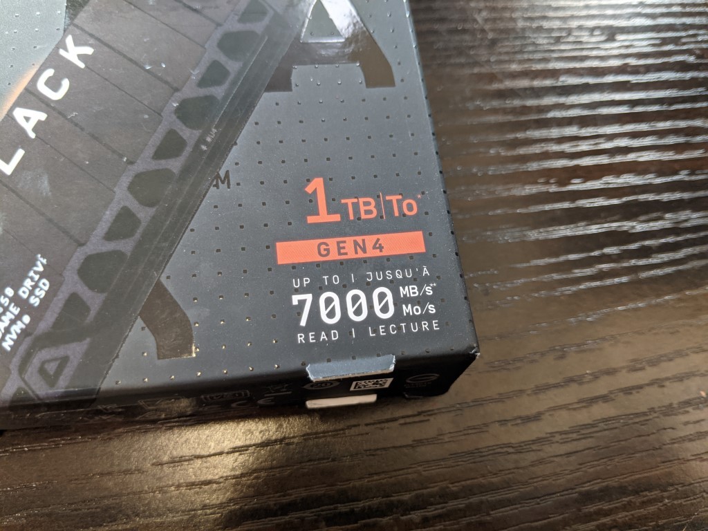 SSD 2TO WD BLACK SN850 PS5 - US Info