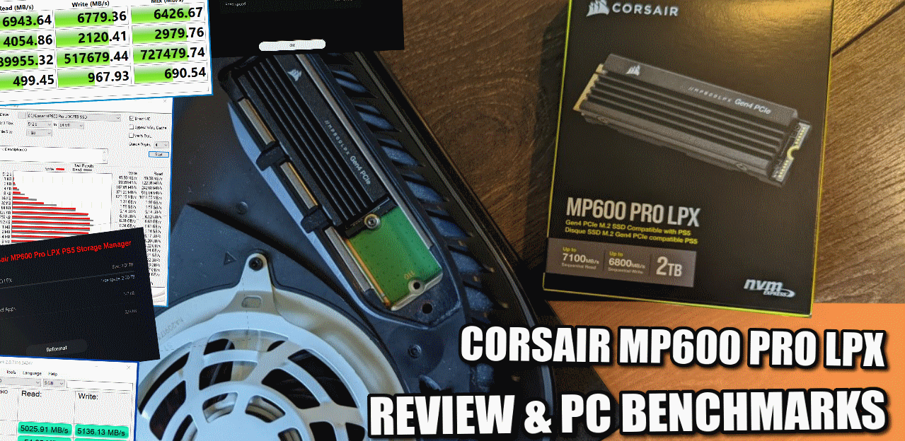 Corsair MP600 PRO LPX SSD Review and Benchmark – Changing Gear? – NAS  Compares