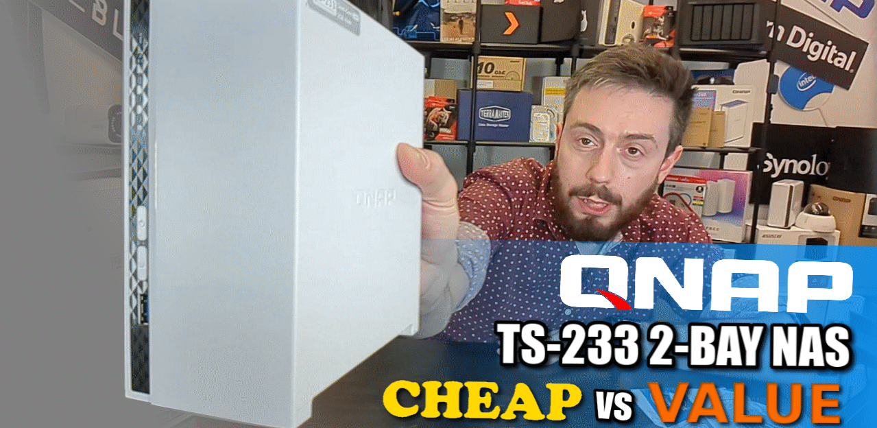Qnap TS-233 Serveur NAS WD Red Pro 8To (2x4To)