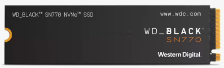 Western Digital Announces WD_BLACK SN770 NVMe SSD