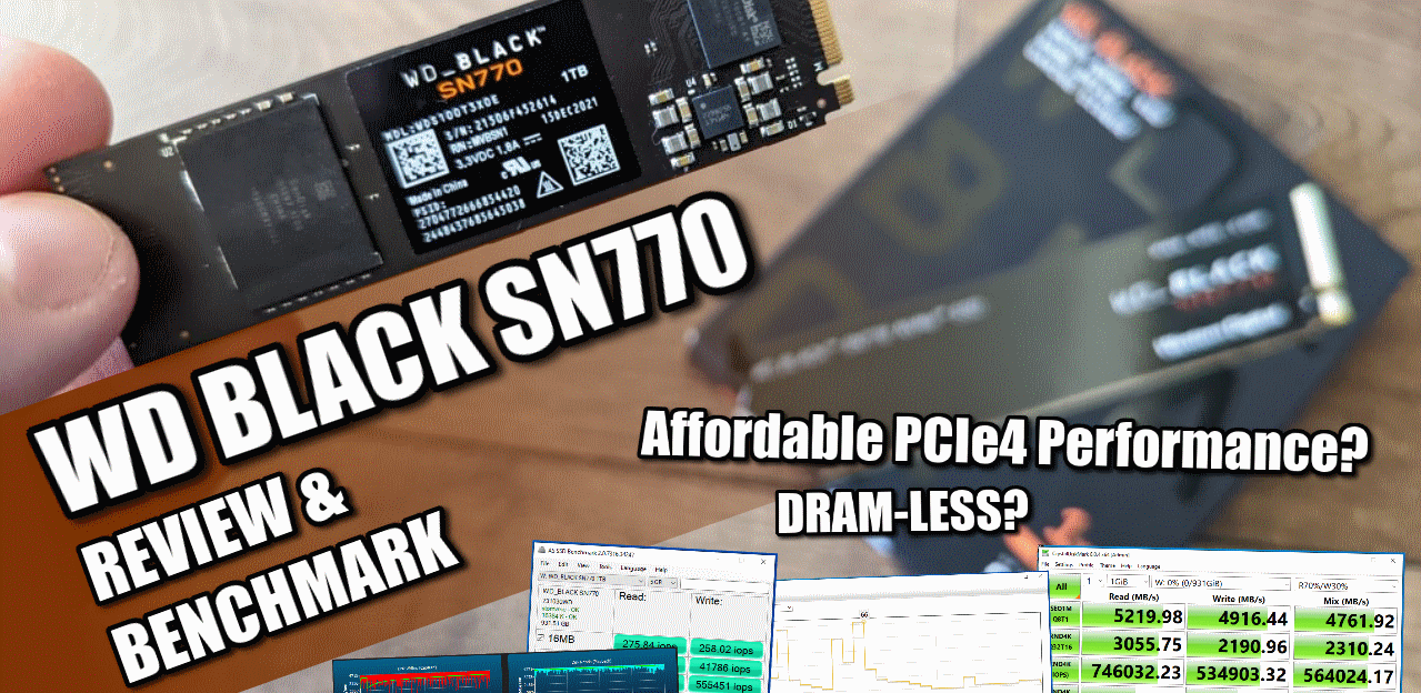 WD Black SN770 1 TB Review - What Magic is This? 