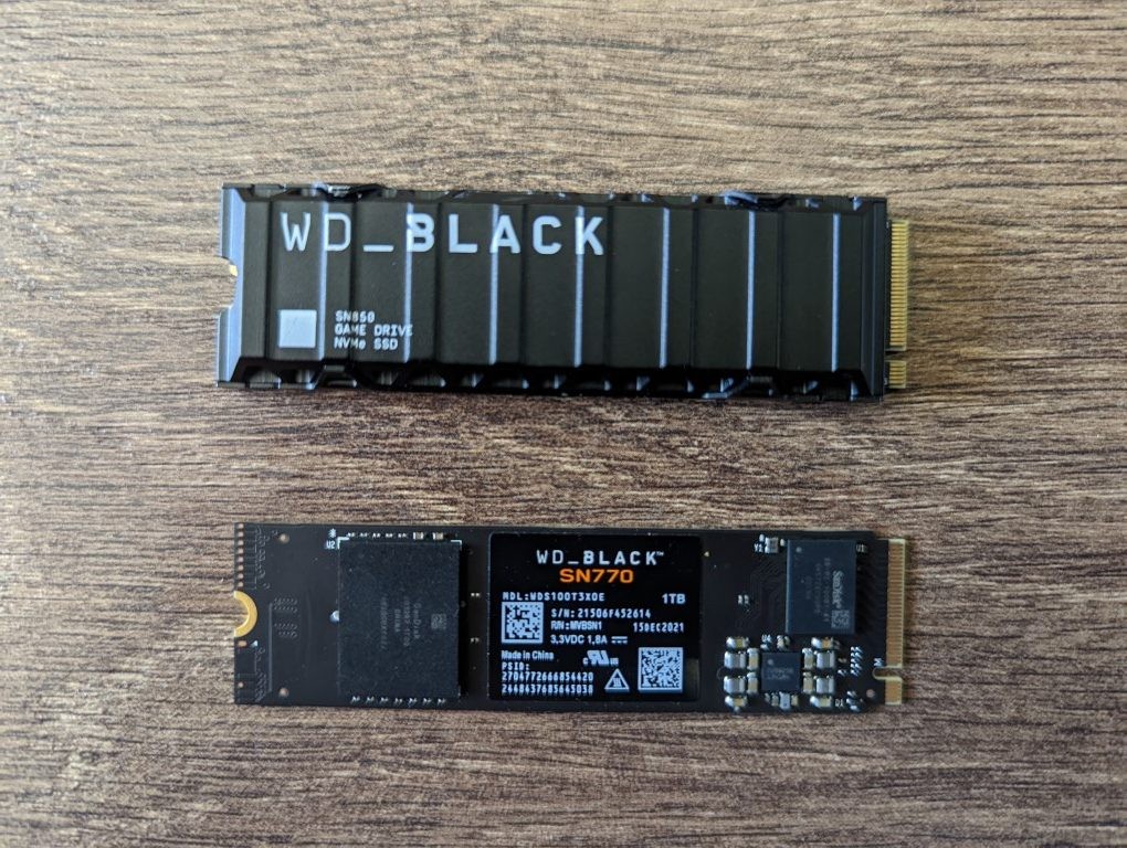 WD Black SN770 2TB SSD 112L TLC NAND M.2 2280 PCIe NVMe 4.0 x4