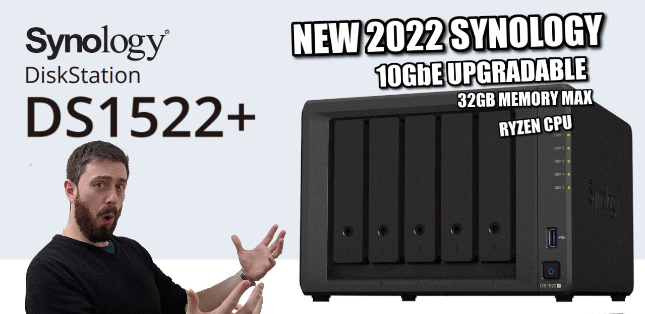 Synology DS1522+ NAS Drive Revealed – NAS Compares