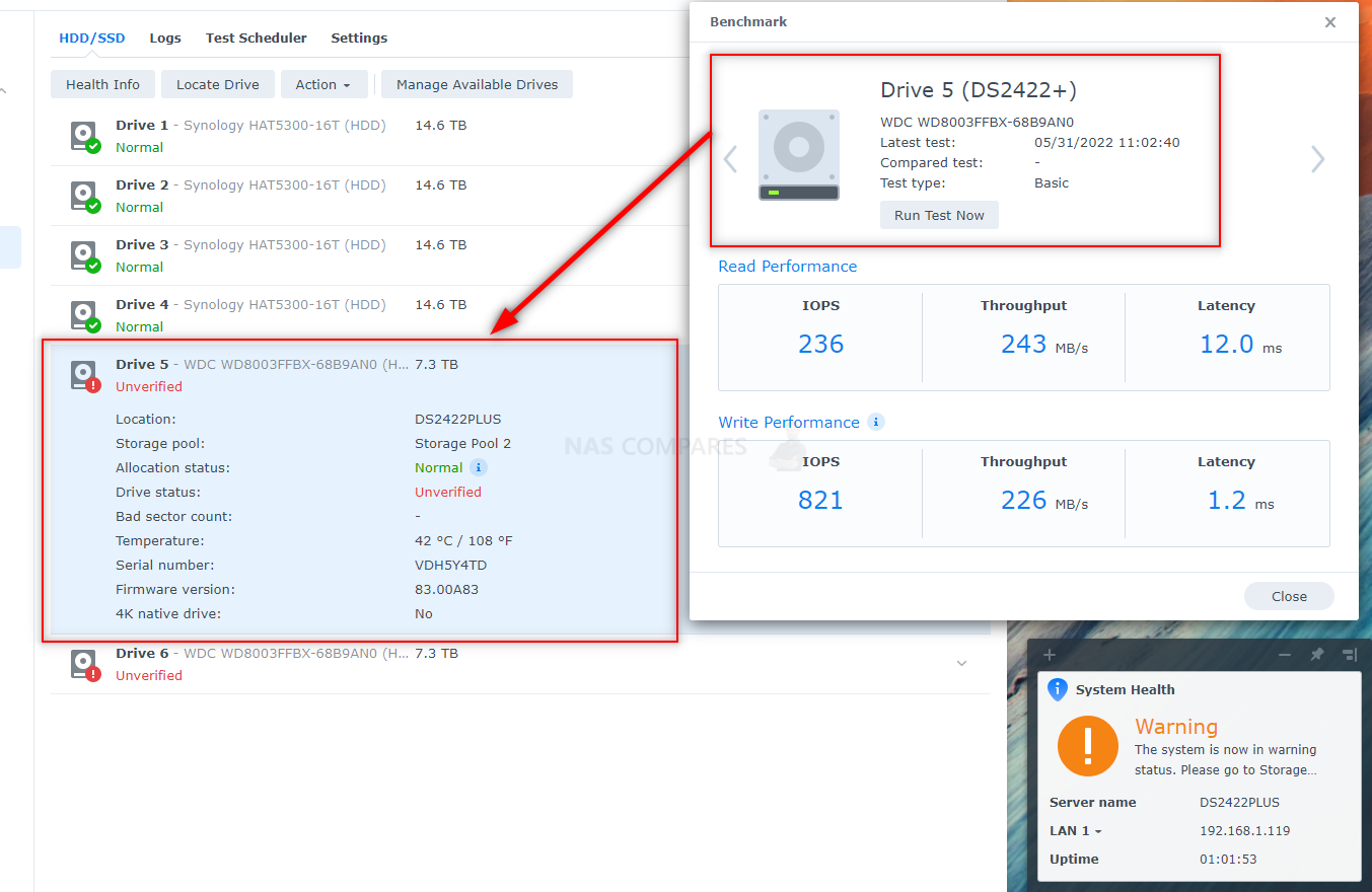 Resonate Støt Åre Synology 2022 & 3rd Party Hard Drives – Can You Still Use Them? – NAS  Compares