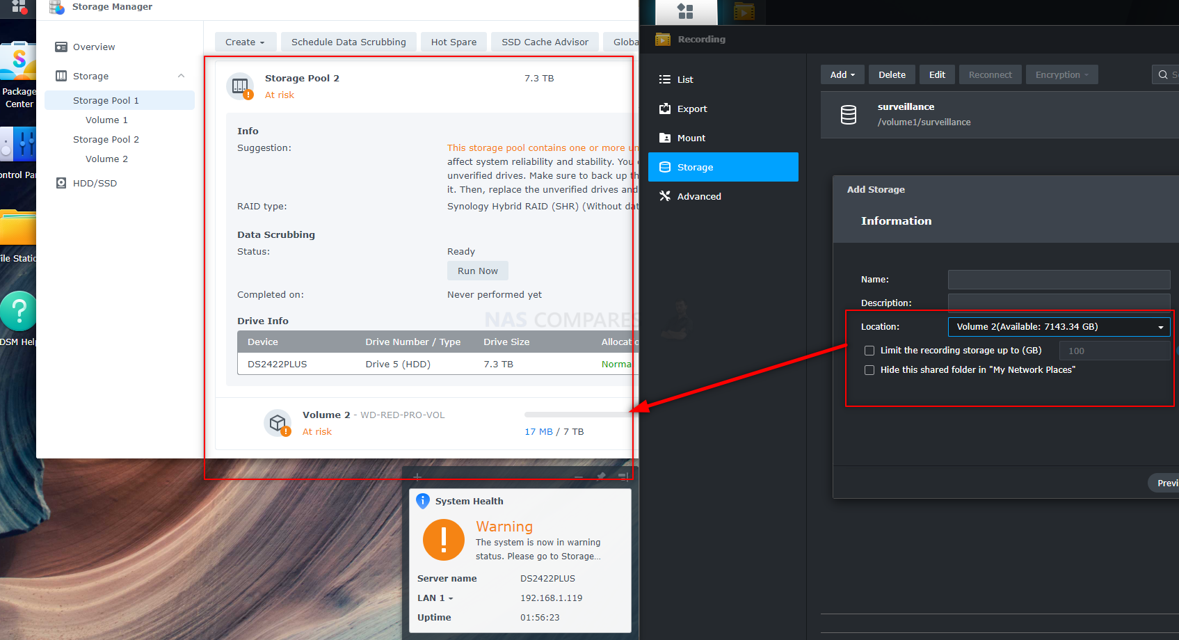 Ironwolf Pro 22TB on DS920+ : r/synology