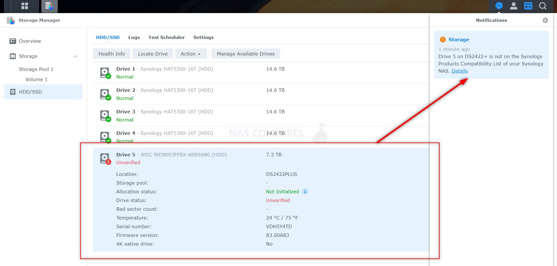 Synology 2022 & 3rd Party Hard Drives – Can You Still Use Them