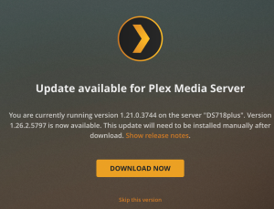 How To Update Plex On Qnap And Synology – NAS Compares