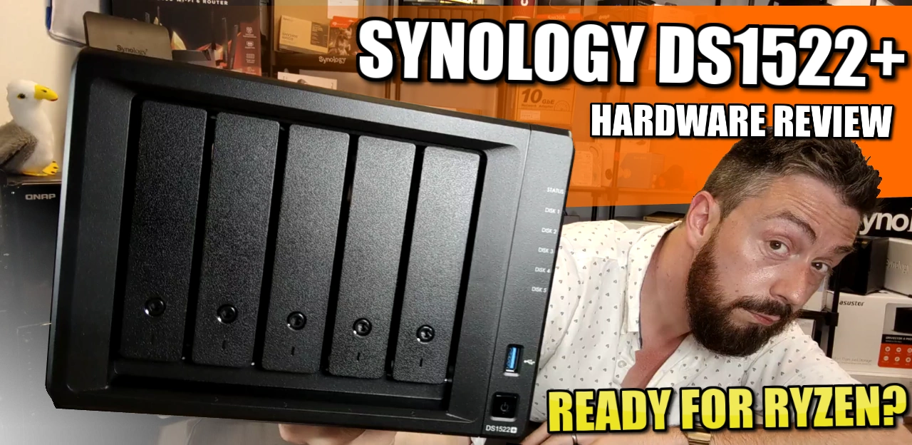 WD Gold 22TB and Synology DiskStation DS1821+ Review