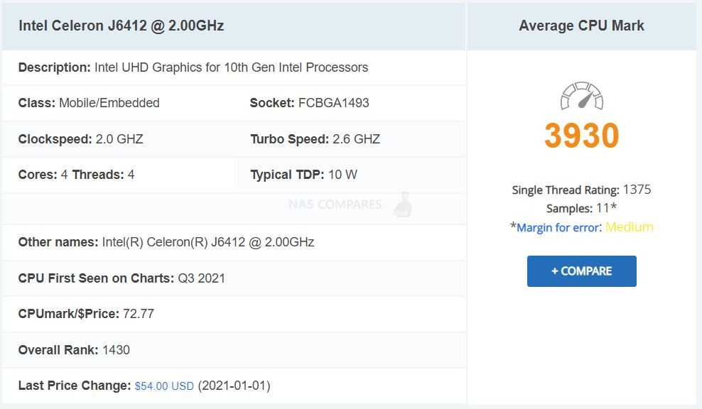 QNAP TS-253E 2-Bay NAS Enclosure