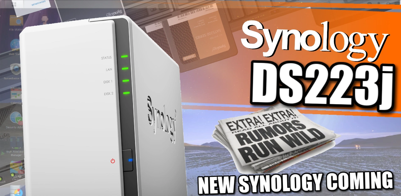 Synology DS223j NAS refreshes the 2-bay design