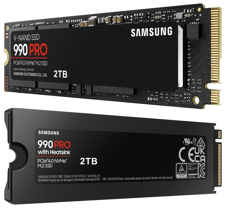 À quelques jours des Soldes, le SSD NVMe 990 Pro de Samsung en 2 To s