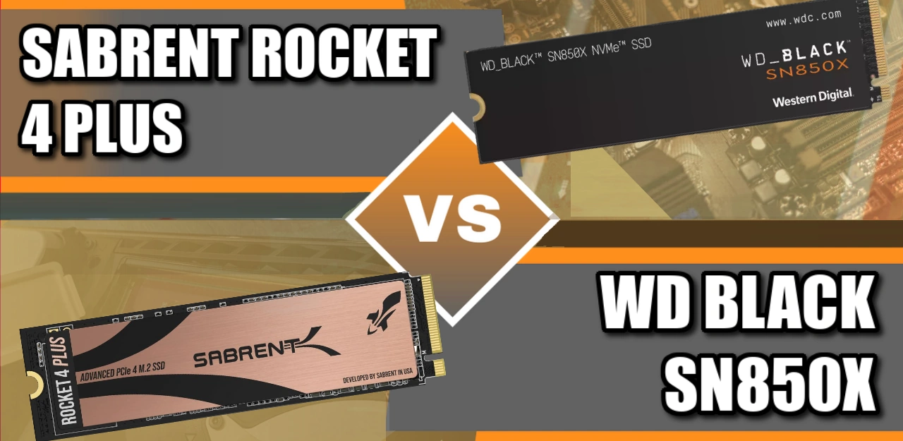 Sabrent Rocket 4 Plus versus WD Black SN850X SSD Comparison – NAS