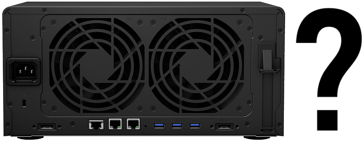 Synology DiskStation DS1522+ NAS Server with Ryzen 2.6GHz CPU, 32GB Memory,  40TB HDD Storage, 1TB M.2 NVMe SSD, 4 x 1GbE LAN Ports, DSM Operating